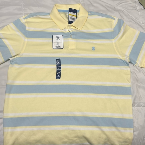 Izod Other - IZOD Advantage Performance Striped Short Sleeve Polo